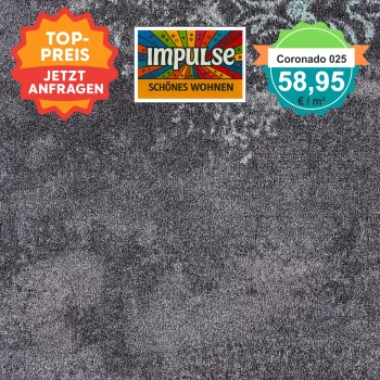 Alt-Text: Farb- und Strukturmuster von Girloon Coronado 025 – strapazierfähiger Objektvelours